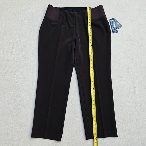 Kim Rogers Tummy Control Brown Dress Pants Size 14 - Picture 2 of 10